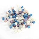100pcs Retro Octagon Fire Painting Pills Sealing Wax Granules Stamping Envelopes