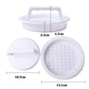Plastic Burger Press Hamburger Meat Beef Grill Cooking Maker Kitchen Mold  JR