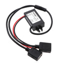 DC-DC  Voltage Converter 8-60V to 5V 3A /15W &Dual USB-A