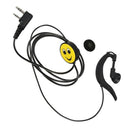 2 Pin Ptt Mic Headphone Earpiece For Baofeng Uv-5R Kenwood Wouxun Radio