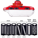 Upgraded 7 Blades Mandoline Slicer Manual Vegetable Cutter Salad Maker Pota