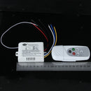 3-Way ON/OFF 220V-240V Light Digital Wireless Wall Switch + Remote Control