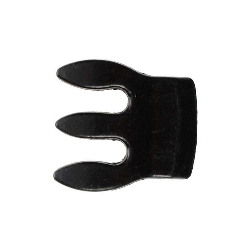 Black 3 Prong Metal Practice Mute for Violin Small Viola
