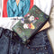 Fashion Women Ethnic Style Leather Bag Long Clutch Wallet Purse Handbag Wristlet