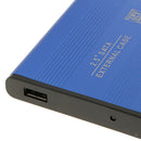 2.5'' Sata USB3.0 Hard Drive HDD Enclosure External Laptop Disk Box Blue
