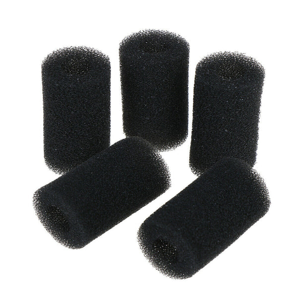 5x Sponge Aquarium Filter Protector Cover For Fish Tank Inlet Pond Black Foa BX