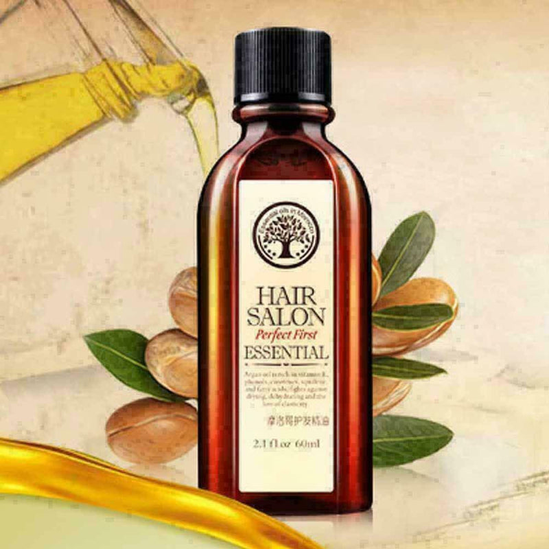 60ml Argan Oil Moisturizing Nourish Scalp Smooth Dry Repair Treatment Hai B S3V2