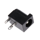 50pcs DC 3pin Black DC Power Jack Socket Connector 5.5*2.5mm