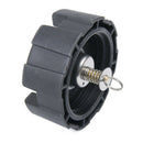 Outboard Engine Oil Tank Cap with Thread for Marine Fishing Boat Yacht Black