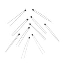 10pcs Thermistor Temperature Sensor NTC-MF52-103/3435 10K ohm 1%   Z