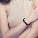 Retro Cowhide Leather Weave Rope Bracelet Bangle Unisex Jewelry (Style 5) A