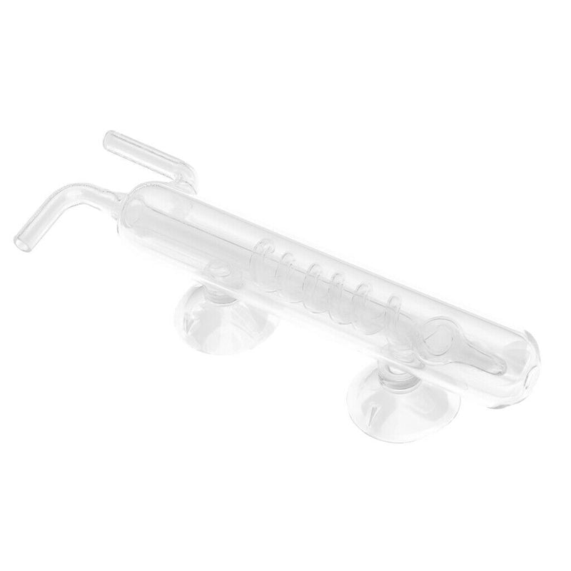 Glass CO2 Aluminum Bubble Counter - Glass Spiral Co2 Diffuser Regulator with 2