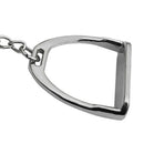 1Pcs Simple Elegant Design Western Stirrup Keychain Key Ring Hanger Tool Fo H2M4