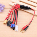 8 in 1 Lipo Battery Charger Multi Charging Plug Convert Cable for RC Car A