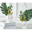 4pcs Lovely Girl Flower Pot Office Indoor Cactus Succulent Planter Pen Holder