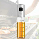 100mL Leakproof Stainless Steel Olive Oil Sprayer Kitchen Oil Spray Bottle