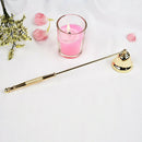 Candle Wick Snuffer Stainless Steel Candle Flame Trimmer Bell Shaped Oil La N9E2