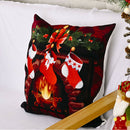 Xmas Home Pillowcase Pillowslip Sofa Cushion Covers (Christmas Stockings)