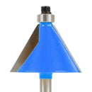 30 Degree & 22.5 Degree Chamfer Edge Forming Router Bit - 1/4" Shank