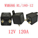 12V Charge Relay Car Van 120A Amp ON/OFF 4 Pin Heavy Duty Split Van Boat WM686