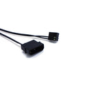 1 To 5 4-Pin PWM CPU Fan HUB Cooling Splitter Adapter Braided Power Cable