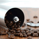 Stainless Steel Manual Coffee Grinder Beans Hand Burr Mill Grinding Tools A