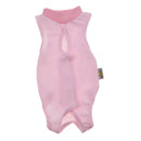 2 Pcs Medical Pet Shirt Dog Cat Operation Wound Dressing Recovery Body Suit (S,