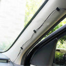 20x Car Wire Cord Cable Holder Tie Clips Fixer Organizer Drop Adhesive Clamp Ew