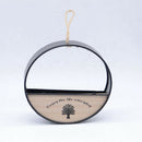 Geometric Hanging Metal Flower Stand  Rack Rustic Iron Plant Holder Pot-01