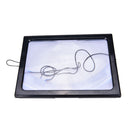 Large A4 Page Hands Free 3x Magnifying Glass With Light  Magnifier Reading  Z