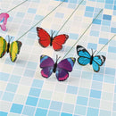 Lovely Butterfly On Sticks Home Decor Garden Vase Art Lawn Craft Decoration 3C