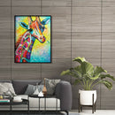 5D DIY Full Round Drill Diamond Painting Animal Rhinestone Picture (B2488)