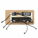 Man European Hot Retro Multilevel Cowhide Handmade Woven Bracelet