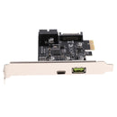 Hot USB 3.1 Type C Port PCI-E Expansion Adapter Card for Vista Win 7