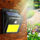 Outdoor 48 LED Solar Power Motion Sensor Wall Light Waterproof Garden Lamp