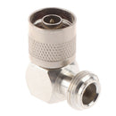 2pcs/lot N Male Plug to N Female Jack Right Angle RF Coaxial Adapter ConnectJ Kw