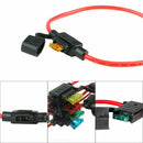 5 Pack Car ATC/ATO 14 Gauge Fuse Holder In-Line AWG with 5 Pack 30A Fuse Blade
