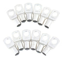 12x 25mmÂ²-8mm 5/16" Copper Ring Terminals Cable Lugs Connector Eyelet 3AWG OZ