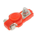 2x New Car Accessories Adjustable Battery Terminal Clamp Clip Positive Negative