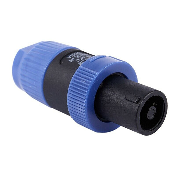 Twist Locking Speak-on Speaker Cable Amplifier Male Connector Plug F9H1