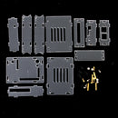 Acrylic Shell Case Box Enclosure Kit Supporting Hard Disk for Banana Pi/ Pro