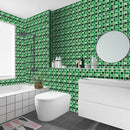 Retro Floor Tiles Wall Stickers Self-adhesive Decals for Kitchen (MSC065)