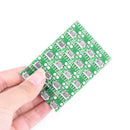 20x micro usb to DIP 2.54mm adapter connector module board panel female 5-pin ME