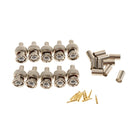 10-Pack Professional RG59 BNC Male Crimp-On Connector for Coaxial Cables