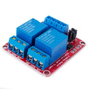 DC 24V 2 Channel relay module With optocoupler isolation Support High-level