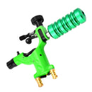 Rotary Tattoo Machine Gun Dragonfly Shader Liner with Handle Grip Green