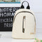 Women PU Leather Pattern Backpack Luxury School Bag Travel Backpack(Beige)