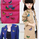 10pcs/Set Nice Butterfly Embroidered Patch Iron/Sew on Applique Water Sol Dxyc