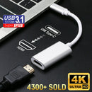 USB-C Type C to HDMI Adapter USB 3.1 Cable For MHL Android Phone Tablet 2K 4K