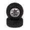 4Pcs/Set 73mm Rubber Wheel Tire Tyres for WPL Military Truck RC Car Upgrade Part